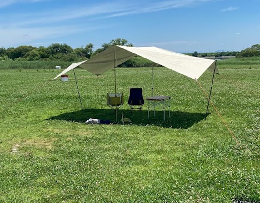 Amazon 最安アウトドアタープ　外観